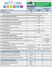 NEFI Member Rate Sheet
