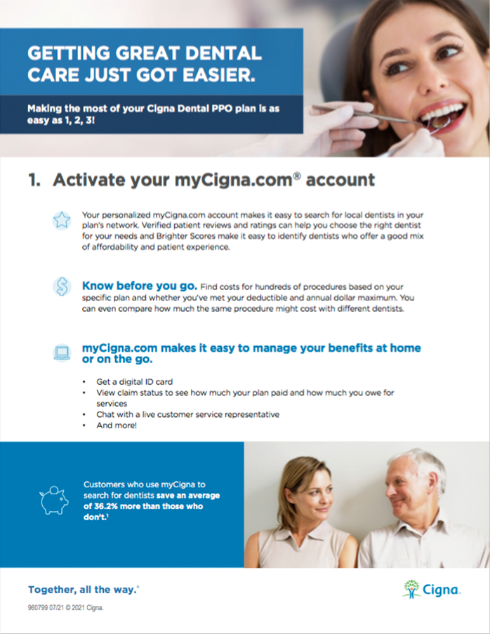 2022 Cigna Activate Your Card